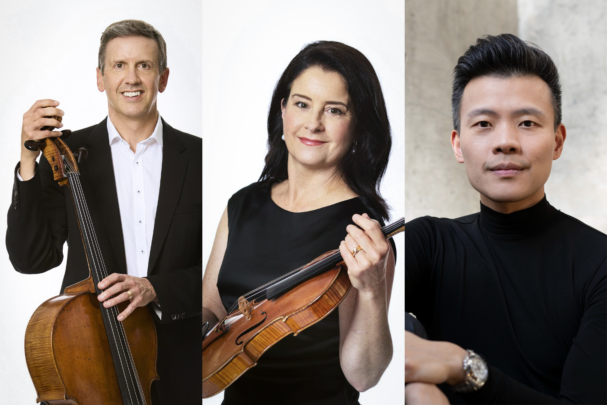 Dimity Hall, Julian Smiles and David Fung